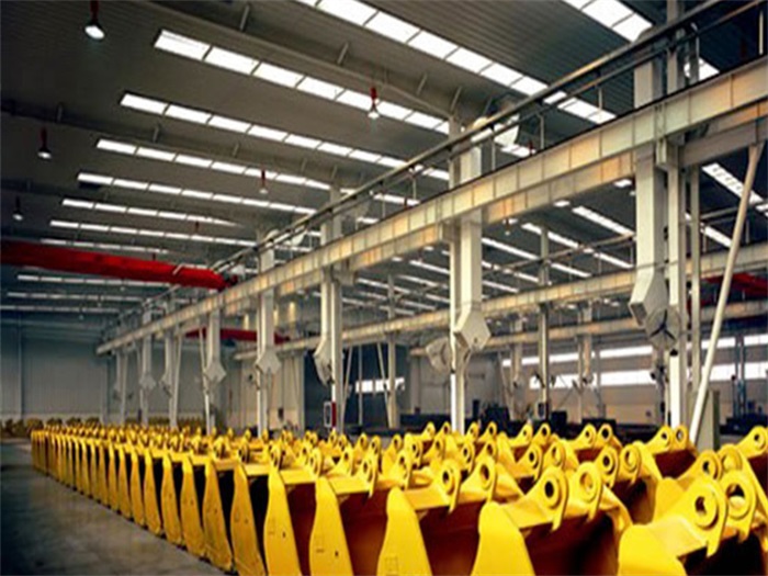 莱西徐工集团挖掘机装配车间